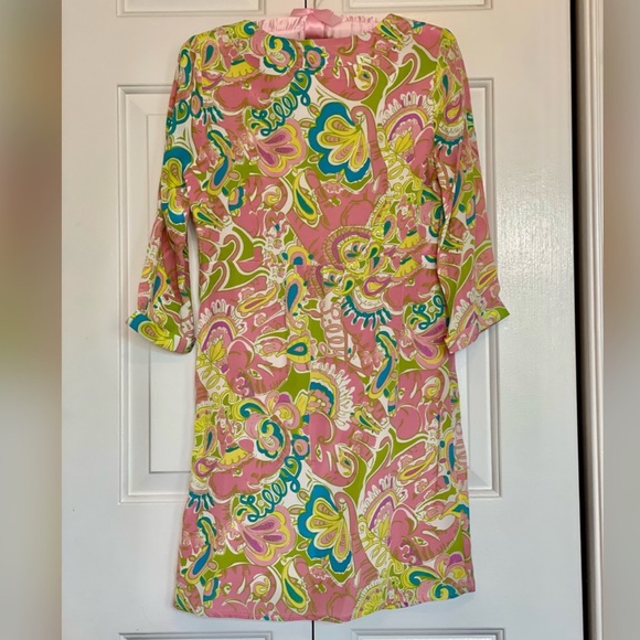 EUC Lilly Pulitzer Sample Chin Chin Jubilee Dress - Picture 2 of 4
